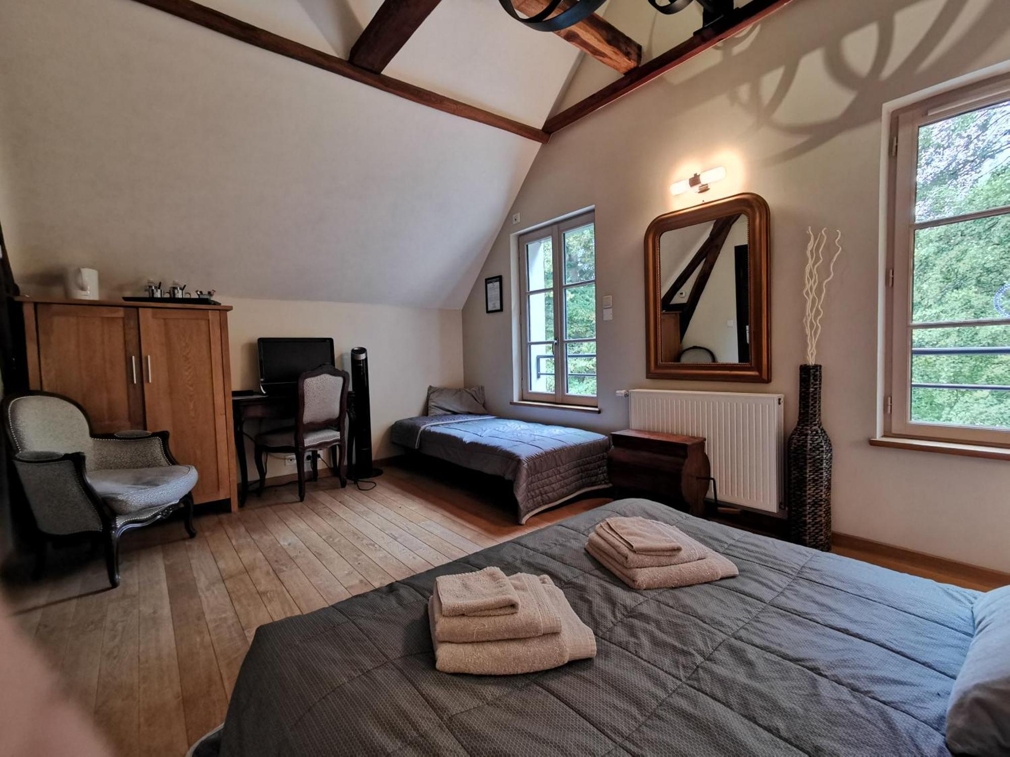 Bed and Breakfast Le Petit Moulin Faverelles Pokoj fotografie